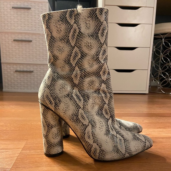 Fashion Nova Shoes - Fashion Nova Snake Print Boot